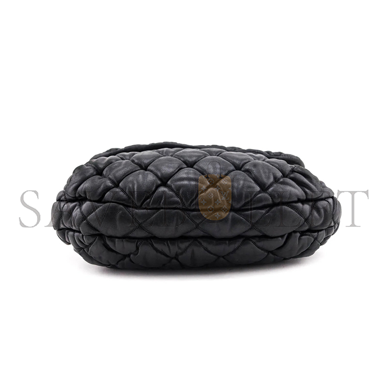 CHANEL BUBBLE LARGE QUILTED LAMBSKIN FLAP BAG 129090 (38*20*10cm)